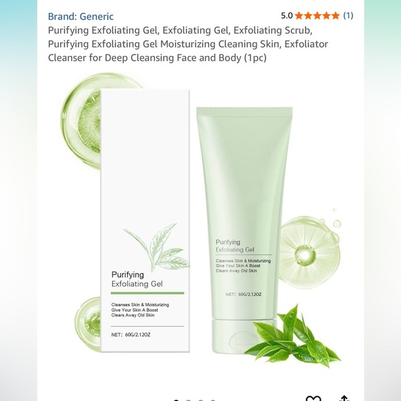 Purifying Exfoliating Gel - 60g/ 2.12oz. New in box! Expires 16/10/2027. - Picture 1 of 11